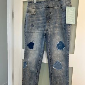 Coldwater Creek denim HEARTS jeans